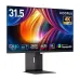 KOORUI S3241XO 31.5-inch 4K monitor with vibrant display and 240Hz refresh rate.