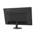 Rear view of Lenovo D32-40 Monitor with matte black finish, Lenovo logo, and circular stand with visible ports.