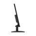 Lenovo L27-4e monitor side profile showing slim design, adjustable tilt stand and sturdy base