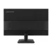 Lenovo L27-4e rear view showing clean matte finish, branding and ergonomic stand design