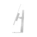 Lenovo L27q-4a side profile highlighting ultra-slim panel, tilt support and sturdy modern stand design