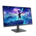 Lenovo LOQ 27-10 gaming monitor front view with colorful gaming display and adjustable stand.