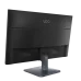 Lenovo LOQ 27-10 gaming monitor angled rear view highlighting the curved back panel and stand.