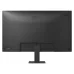Back of LG 24U631A-B 24-inch Monitor featuring ribbed stand support, LG logo, and VESA mounting holes.