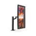 corner view of LG 32UN880K-B