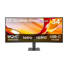 LG 34U640B-B 34" 144Hz WQHD UltraWide VA Curved Monitor
