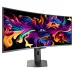 Front angled view of MSI MPG 341CQR QD-OLED X36 34