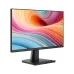 Front angled view of MSI PRO MP225 E12VL Monitor with slim bezel and colorful abstract display design.