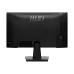 Rear view of MSI PRO MP225 E12VL Monitor with textured black panel, MSI logo, and visible HDMI connectivity ports.