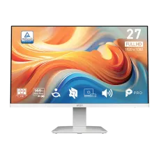 MSI PRO MP273W E14A 27" 144Hz IPS FHD White Gaming Monitor