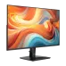 MSI 27 inch gaming monitor with slim bezels and vibrant abstract display on sturdy black stand.
