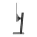 Side profile of a thin PC Power PCM24FRX monitor, showing its adjustable neck and square base on a white background.