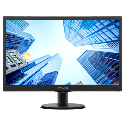 Monitor Philips 19`` Led Hd Vga 5ms Negro (193V5LSB2) - Innova