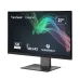 Black ViewSonic ColorPro VP2788-5K 27-inch monitor highlighting 5K UHD+, DCI-P3, and Thunderbolt features.
