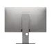 Rear view of the silver ViewSonic ColorPro VP2788-5K monitor, showing the square base and height-adjustable stand neck.