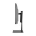 Side profile of the silver and black ViewSonic ColorPro VP2788-5K monitor, showing the adjustable, thick stand.