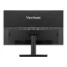 Rear view of the ViewSonic VA221A-H Monitor showing logo, ventilation slits, and port layout on matte black panel.