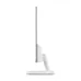 Side profile of the thin white ViewSonic VA2432A-H-W monitor, showing the stand and slim bezel.