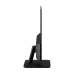 Side profile of the thin black ViewSonic VA2432A-H monitor, showing the stand and slim panel design.