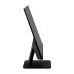 Side profile of the black ViewSonic VA2432A-H monitor, tilted back on its stand to show the screen angle.