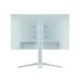 Rear view of the white ViewSonic VX2428AJ-BL monitor, showing the adjustable stand and VESA mount area.