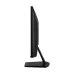 Side profile of the black ViewSonic VX2480-2K-SHD-2 monitor, showing its slim bezel and simple stand design.