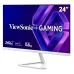 ViewSonic VX24G30-W 24-inch white gaming monitor front view with 240Hz display and 0.8ms response time