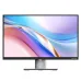 Front view of the Walton WD238I11 monitor displaying a vibrant abstract wallpaper with a sleek black bezel and silver stand.
