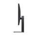 Side profile of Xiaomi Redmi X27A Monitor highlighting ultra-thin design and sturdy rectangular stand.