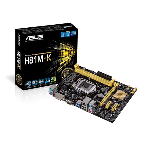 Asus H81M-K 4th Gen Motherboard Price in Bangladesh | Star Tech