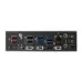 Asus ROG STRIX X870E-H motherboard rear I/O panel with USB ports, HDMI, WiFi 7 antenna connectors and audio jacks