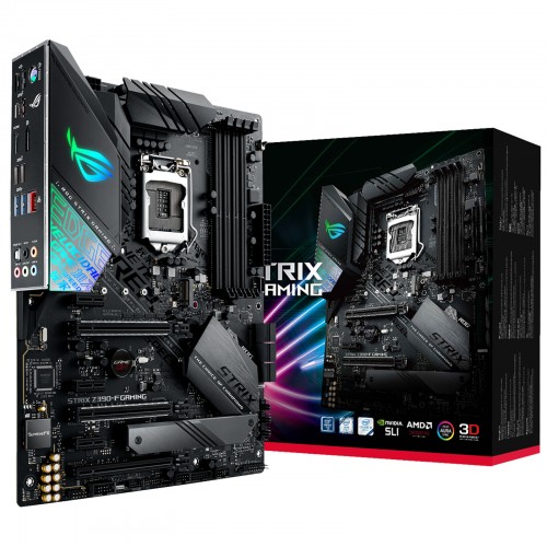ASUS ROG STRIX Z390 F GAMING 9th Gen ATX Gaming Motherboard