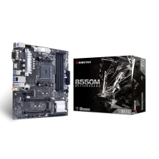 BIOSTAR B550MX/E PRO DDR4 AMD AM4 Micro ATX Motherboard