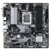 Gigabyte B760M motherboard with DDR4 slots, LGA1700 socket, HDMI, USB, and heatsink design