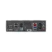 Gigabyte B840M DS3H motherboard rear I/O panel with USB, HDMI, DisplayPort, Ethernet, and audio ports