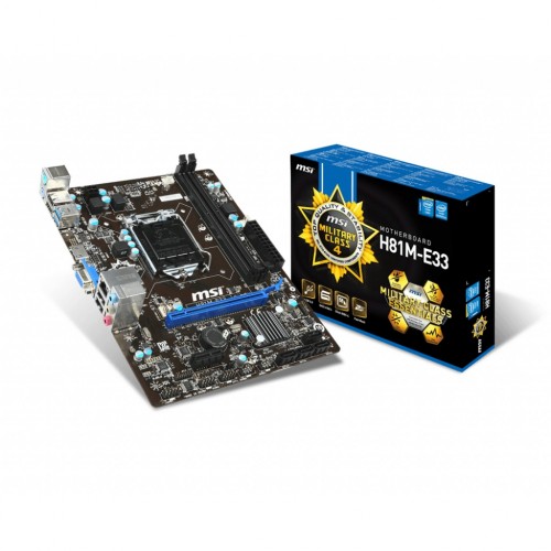 MSI H81M-E33 Intel H81 Motherboard Price in Bangladesh