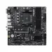 Straight-on front viewpoint of the MSI PRO B550M-P WIFI6E Motherboard displaying the complete circuit board layout.