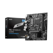 MSI PRO B760M-E DDR4 mATX Motherboard