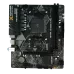XENTHRA XN-B450M-VH-PRO motherboard top view with AM4 socket, DDR4 slots, PCIe slots, and chipset heatsink