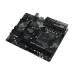 XENTHRA XN-B450M-VH-PRO perspective view with detailed components, VRM section, PCIe slot, and compact board design
