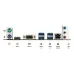 XENTHRA XN-B450M-VH-PRO rear I/O panel with PS/2, HDMI, VGA, USB ports, LAN, and audio jacks arrangement
