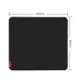 Top view of AJAZZ MP03 Gaming Mousepad square design with 450mm dimensions and AJAZZ branded red tag.