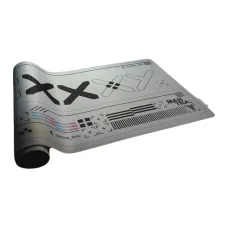 Blisspads BP04 Print Stream White Gaming Mouse Pad