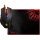 A4TECH Q5081S Neon X'Glide Gaming Mouse & Mouse Pad 