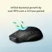 Feature view of Asus SmartO MD200 Mouse highlighting antibacterial surface reducing bacterial growth by 99%.
