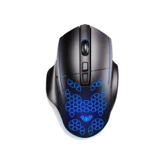 RPM Euro Games Gaming Mouse 7 Color RGB Lights, 6 Buttons, 4 Level DPI Upto  3200