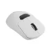 AULA SC390 Wireless Gaming Mouse in white with black scroll wheel, sleek design, and ergonomic grip