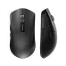 Dual-view of black Furycube G9 Ultra Mouse showing gold branding, side buttons, and contoured shape for precision grip.