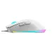Front view of Havit MS1040 RGB Backlit Programmable Gaming Mouse with braided cable