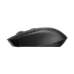 Side view of Havit MS51WB Dual-Mode Wireless Mouse displaying curved ergonomic shape and smooth finish for comfortable hand placement.